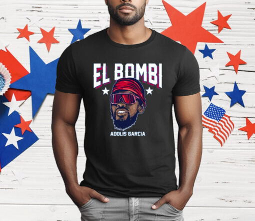 Texas Rangers Adolis Garcia El Bombi T-Shirt