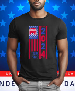 American Flag Donald Trump 2024 T-Shirt