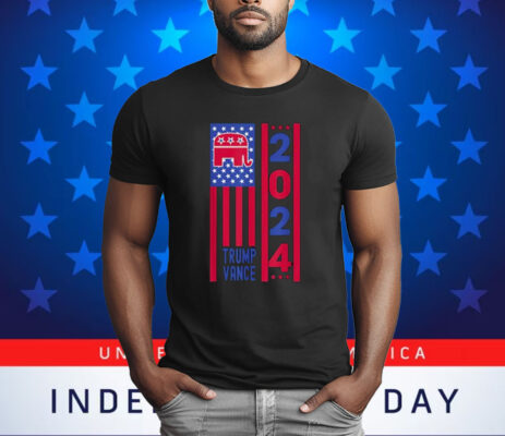 American Flag Donald Trump 2024 T-Shirt