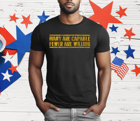 PITTSBURGH FOOTBALL MANY ARE CAPABLE T-Shirt