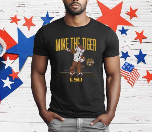 LSU TIGERS FOOTBALL MIKE THE TIGER MASCOT T-Shirt