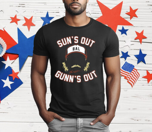 Gunnar Henderson Sun’s Out Gunn’s Out T-Shirt