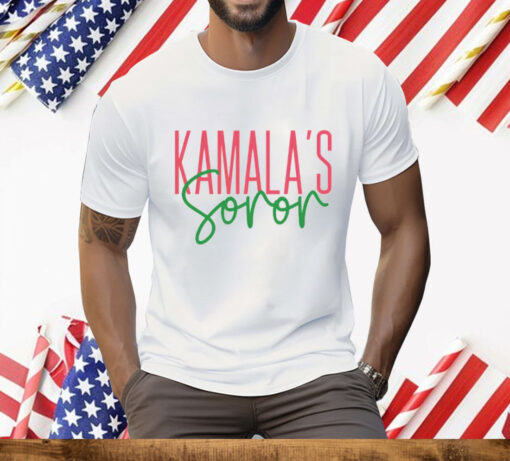 D9 Sorority Shirt, Pretty Girls, Political Statement, Vote Kamala Harris Tee Shirt