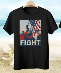 Trump Fight Iconic Tee Shirt