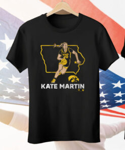 KATE MARTIN STATE STAR – IOWA Tee Shirt