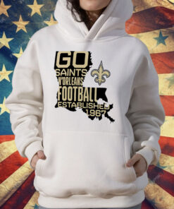 New Orleans Saints Fanatics Hot Shot State T-Shirt