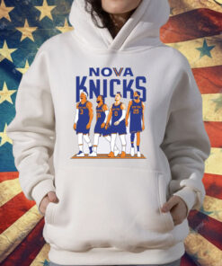 Jalen Brunson Josh Hart Mikal Bridges Donte Divincenzo Nova Knicks T-Shirt