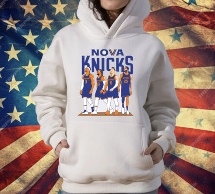 Jalen Brunson Josh Hart Mikal Bridges Donte Divincenzo Nova Knicks T-Shirt