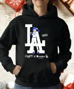 La Dodgers X Hololive Night Suisei T-Shirt