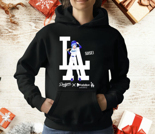 La Dodgers X Hololive Night Suisei T-Shirt