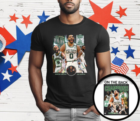 Jayson Tatum Boston Celtics 2024 World Champs T-Shirt