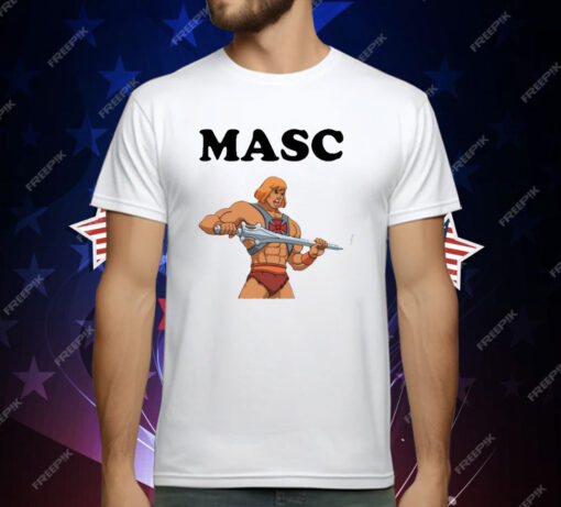 Masc He-Man Cartoon T-Shirt