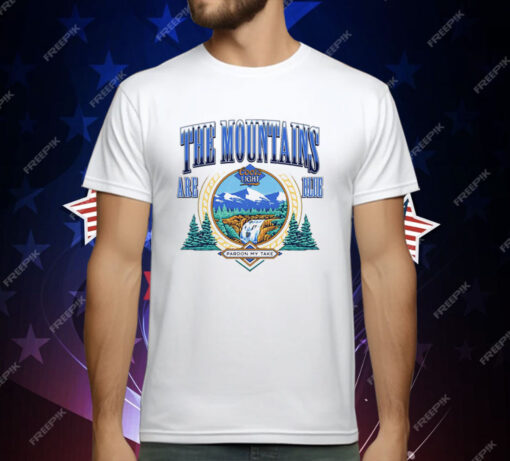 COORS X PMT THE MOUNTAINS ARE BLUE T-Shirt