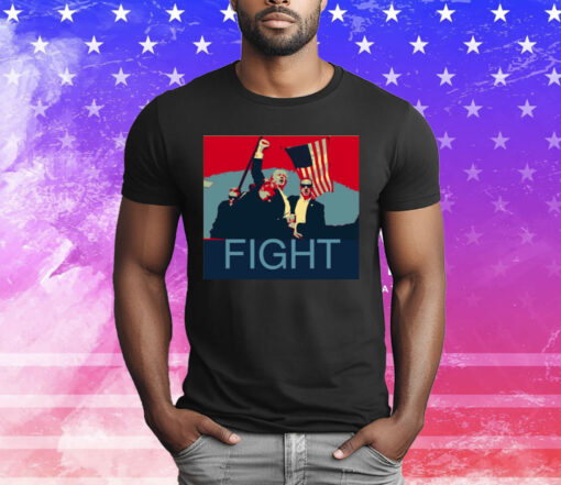 Never Surrender Trump Fight T-Shirt