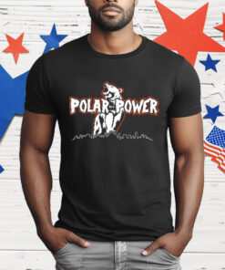 Polar Power NY Mets Bear And City T-Shirt