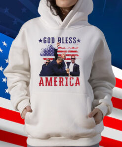 Trump Assassination God Bless America T-Shirt