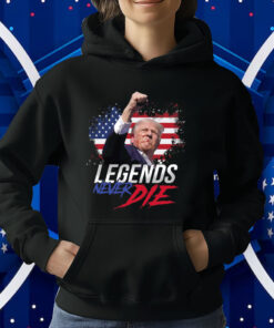 Trump Fight Legends Never Die Pennsylvania Rally T-Shirt