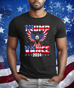 Trump Vance 2024 For President VP USA Election Patriotic T-Shirt