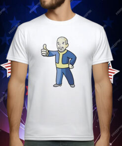 Vault Nate Fallout cartoons T-Shirt