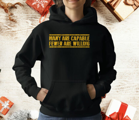 PITTSBURGH FOOTBALL MANY ARE CAPABLE T-Shirt