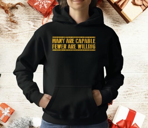 PITTSBURGH FOOTBALL MANY ARE CAPABLE T-Shirt