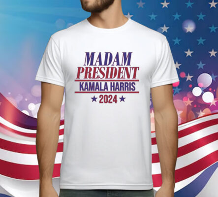 Madam President - Support Kamala Harris For President 2024 Youth T-Shirt