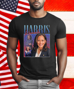 Kamala Harris Homage T-shirt Tee Top US President Election Campaign 2024 T-Shirt