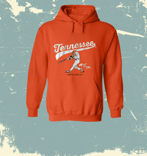 TENNESSEE BASEBALL HUNTER ENSLEY SLUGGER SWING T-Shirt