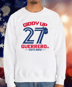 Blue Jays Giddy Up 27 Guerrero T-Shirt