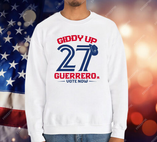 Blue Jays Giddy Up 27 Guerrero T-Shirt