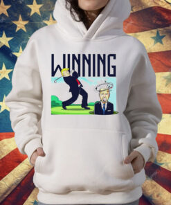 Winning Trump and Biden golf T-Shirt