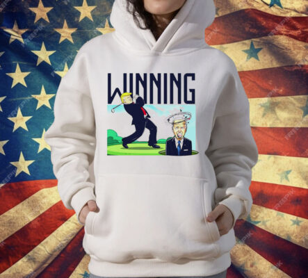 Winning Trump and Biden golf T-Shirt