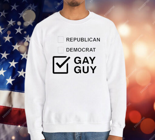 Republican democrat gay guy T-Shirt