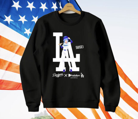 La Dodgers X Hololive Night Suisei T-Shirt