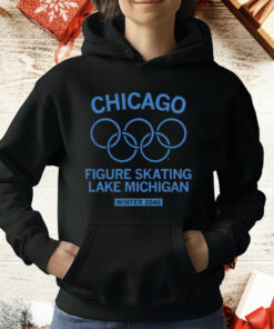 Chicago Figure Skating Lake Michigan T-Shirt