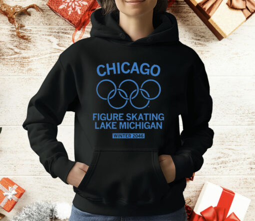 Chicago Figure Skating Lake Michigan T-Shirt