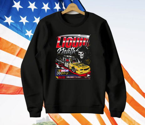 Nascar X Liquid Death Thirst Hearse T-Shirt