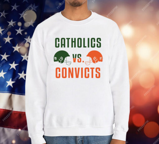 Catholics Vs Convicts T-Shirt