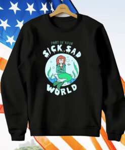 Part Of Your Sick Sad World Daria Mermaid T-Shirt