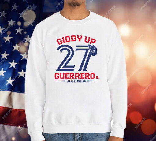 Giddy Up 27 Guerrero Vote Now T-Shirt