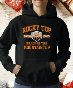 Tennessee Baseball Rocky Top Reaches The Mountaintop T-Shirt