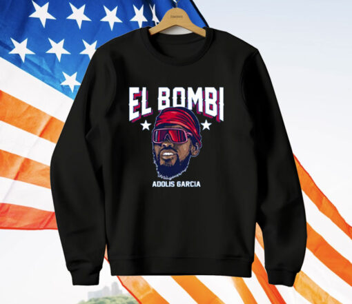 Texas Rangers Adolis Garcia El Bombi T-Shirt