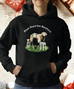 Sheep Ram Raid The Beehive T-Shirt