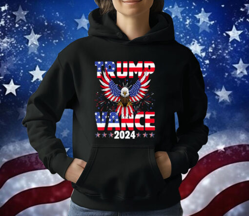 Trump Vance 2024 For President VP USA Election Patriotic T-Shirt