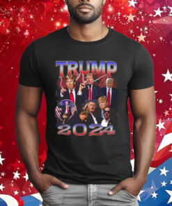 Trump 2024 Rap-Style Republican political T-Shirt