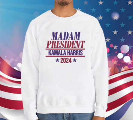 Madam President - Support Kamala Harris For President 2024 Youth T-Shirt