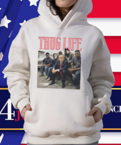 Trump T-Shirt: Thug Life Trump Shirt Convicted Felon T-Shirt