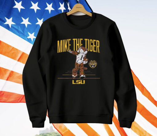 LSU TIGERS FOOTBALL MIKE THE TIGER MASCOT T-Shirt