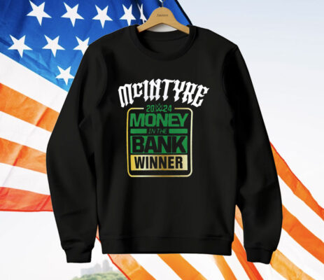 Drew Mcintyre Money In The Bank 2024 Winner T-Shirt