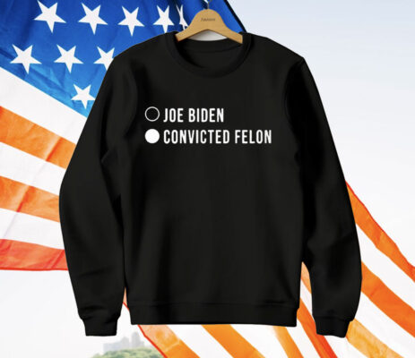 Joe Biden Covectid Felon T-Shirt